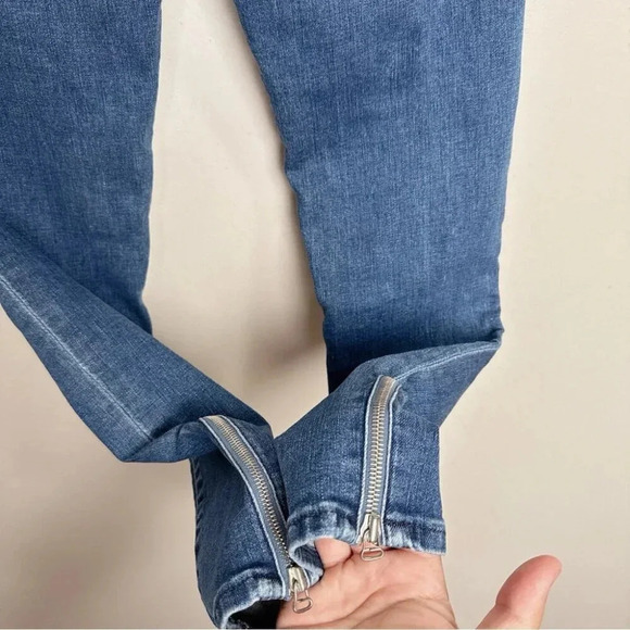 ADRIANO GOLDSCHMIED Womens 27 AG Ankle-Zip Legging  Jeans - Picture 9 of 16